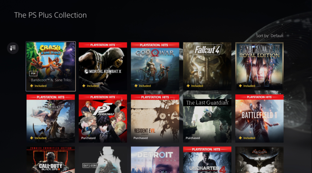 The PlayStation Plus Collection offers a wide variety of PS4's greatest hits for PS5 users.